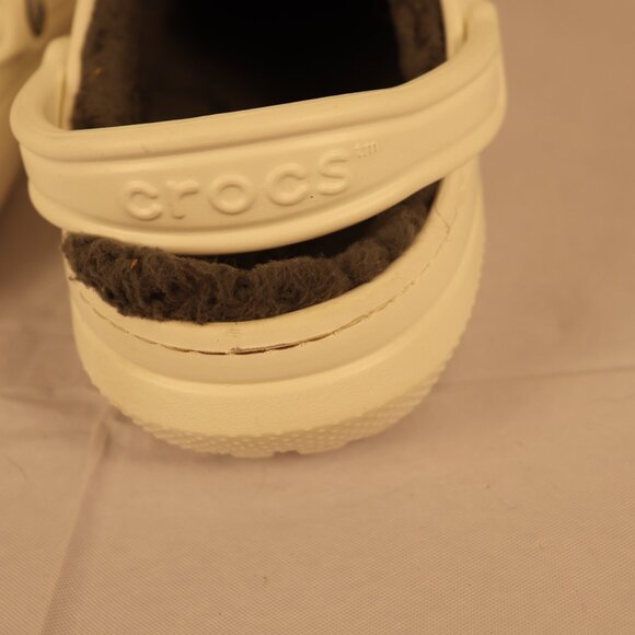 Crocs White Dual Comfort Men's and Women's Shoes Size M7 W9 with Emblems - Picture 8 of 12